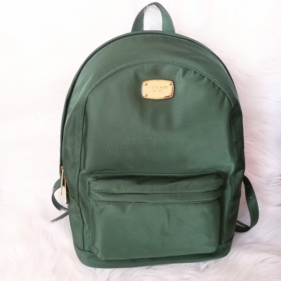 Michael Kors Handbags - Michael Kors Jet set large moss backpack